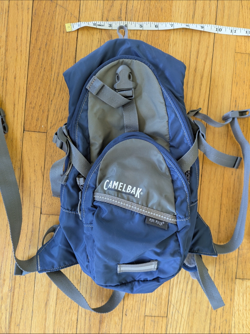 CamelBak Navy and Gray Mini Mule Hydration Pack